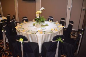 Catering_Corporate_B_W Gold_ SetUp_Table