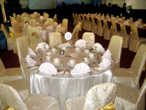 Catering_Corporate_Gold_White_Rental_Table