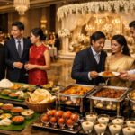 Indian wedding catering Malaysia luxury reception setup by The Big Rajah